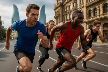 Bakü’de hızlı ekip sprinti