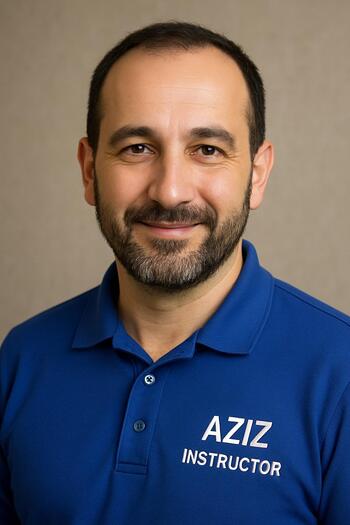 Eğitmen Aziz portresi