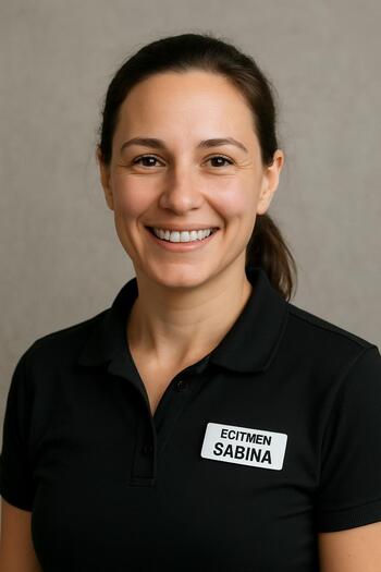 Eğitmen Sabina portresi