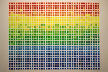 Sticker duvarında ısı haritası