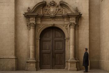 Eski şehir kapısı üzerine oran çalışması