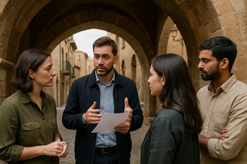 Tarihi kemer altında brifing