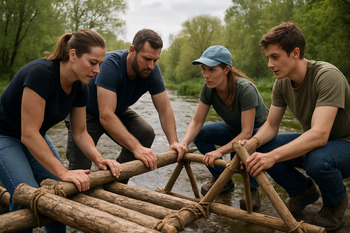 Takım köprü kurma görevinde